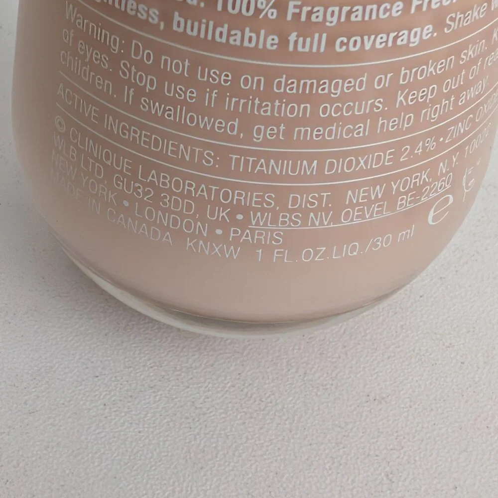 Clinique Even Better SPF15 Makeup Cream Foundation CN 02 Breeze VF Preowned - Picture 5 of 6